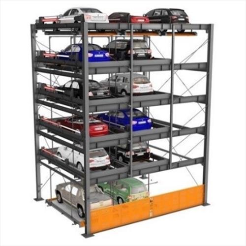 HỆ THỐNG ĐỖ XE BÁN TỰ ĐỘNG DẠNG XẾP HÌNH NHIỀU TẦNG