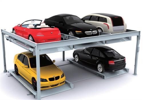 HỆ THỐNG ĐỖ XE BÁN TỰ ĐỘNG DẠNG XẾP HÌNH TIÊU CHUẨN