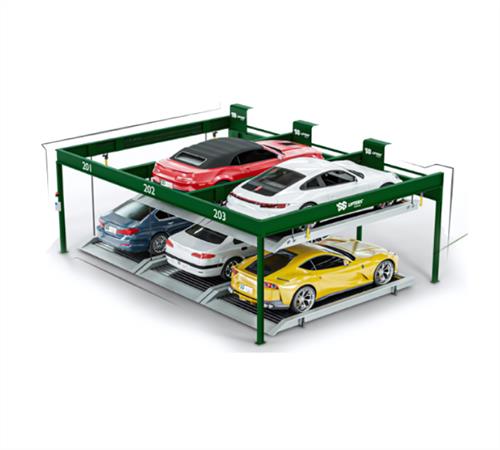 Thiết bị đỗ xe dạng bán tự động