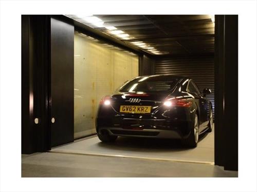 THIẾT BỊ ĐỖ XE DẠNG THANG NÂNG ĐỘNG CƠ KÉO CÁP