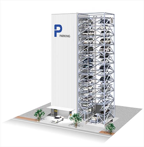 Thiết bị đỗ xe dạng Tháp